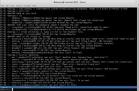Screenshot of Smuxi 0.8.11's text frontend