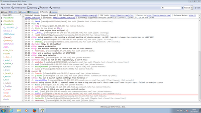 Screenshot of Smuxi 0.9 on Windows 7